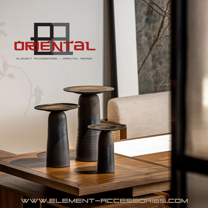 innovative design, New Modern tall ceramic vase East+West, ULF35BB