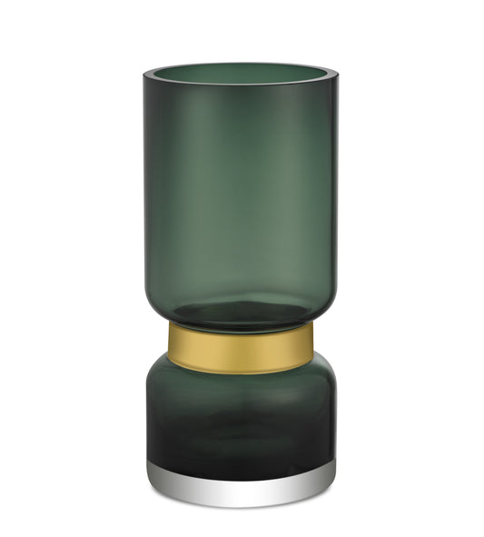 Classic Luxury Design tall vase made to perfection, green Glass TRIER 36 GE